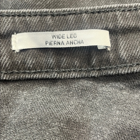 Ava & Viv Wide Leg High Rise Relaxed Fit Black Denim Jeans Plus Size 26 | NWT - Picture 6 of 9